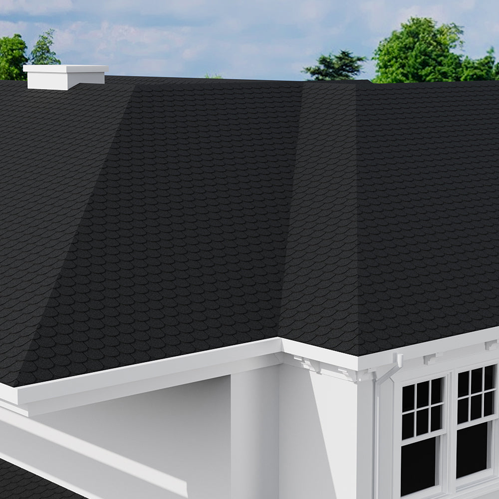 Ashphalant Fish Asphalt Shingles Fish scale Bitumen Roofing – Darphe